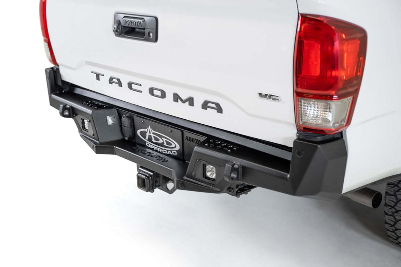 ADD R681241280103 2016-2022 Toyota Tacoma Stealth Fighter Rear Bumper - BumperStock