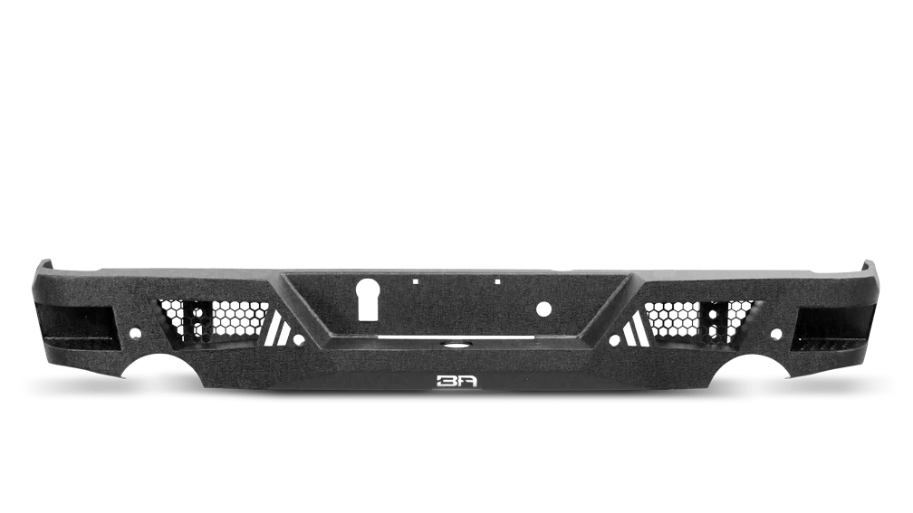 Body Armor DG-2964 Dodge Ram 1500 2009-2018 Eco Series Rear Bumper Dual Exhaust - BumperStock