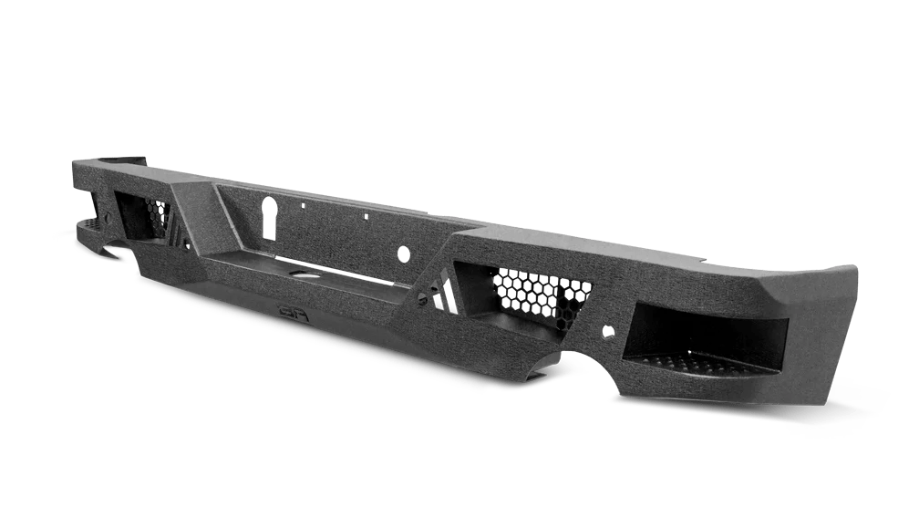 Body Armor DG-2964 Dodge Ram 1500 2009-2018 Eco Series Rear Bumper Dual Exhaust - BumperStock