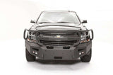 Fab Fours CS15-F3550-1 Chevy Suburban 2015-2020 Premium Front Bumper Sensor Winch Ready Full Guard-BumperStock