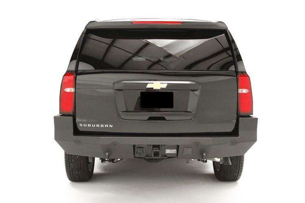 Fab Fours CS15-W3551-1 Chevy Suburban 2015-2020 Premium Rear Bumper-BumperStock