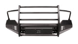 Fab Fours DR13-R2960-1 Dodge Ram 1500 2013-2018 Black Steel Elite Front Bumper Full Guard-BumperStock