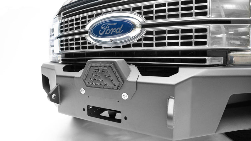 Fab Fours FS17-A4260-1 Ford F450/F550 Superduty 2017-2021 New Premium Front Winch Bumper Full Guard - BumperStock