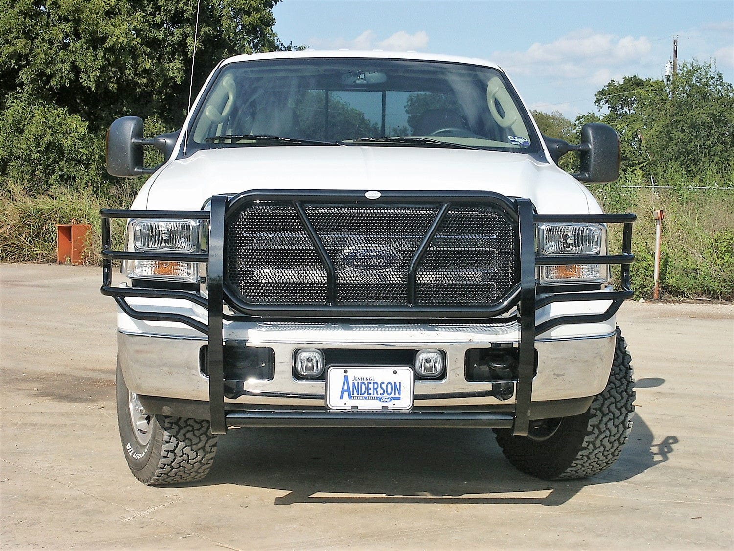 Frontier 200-10-5003 2005 Ford Excursion Grille Guard | BumperStock