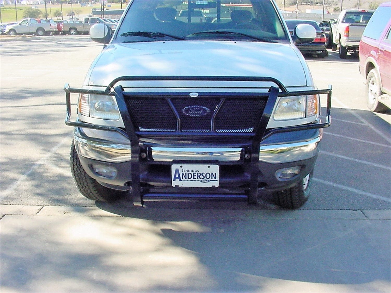 Frontier 200-59-9004 1999-2002 Ford Expedition Grille Guard - BumperStock