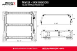 Body Armor TK-6125 Full Size Universal Bed Rack