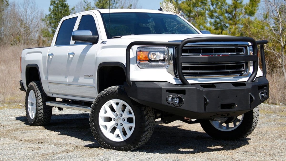 Fab Fours GS14-H3150-1 GMC Sierra 1500 2014-2015 Premium Front Bumper ...