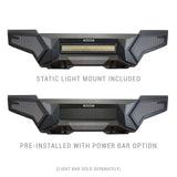 Go Rhino 343891T 2016-2022 Toyota Tacoma Element Front Bumper with Power Bar - BumperStock