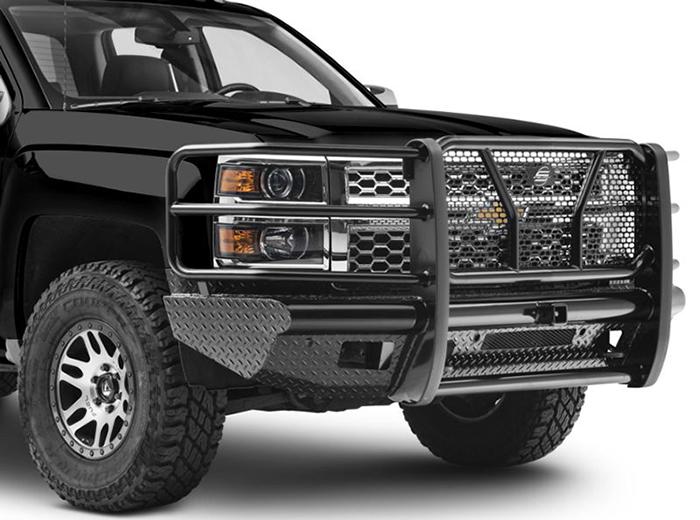 Steelcraft HD10420R 2014-2018 Chevy Silverado 1500 HD Bumper Replacements Front Bumper with Receiver-BumperStock