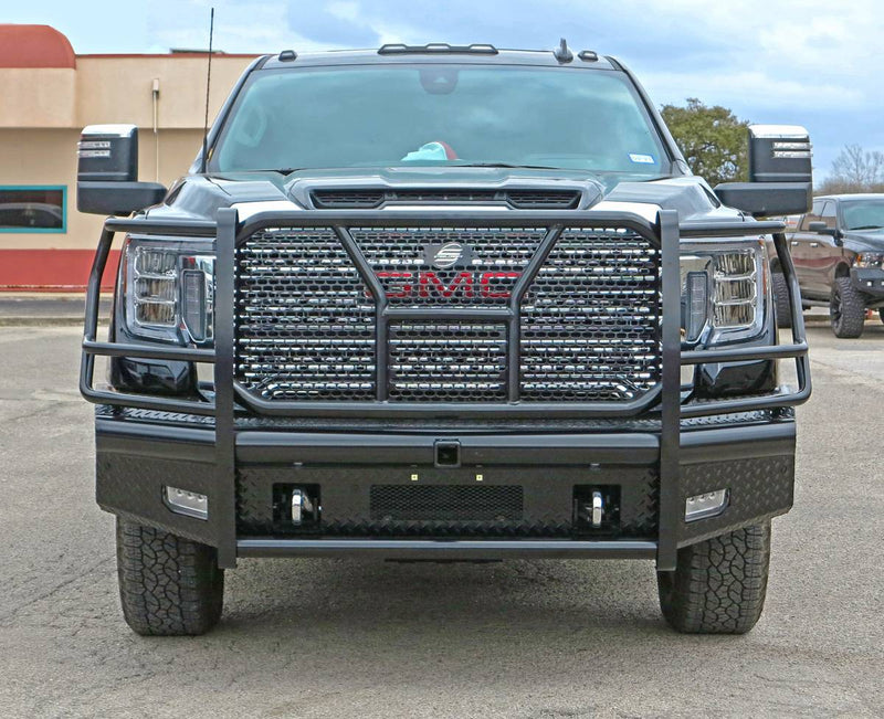 Steelcraft HD10465RC 2020-2022 GMC Sierra 2500/3500 HD Bumper Replacements Front Bumper with Receiver - BumperStock