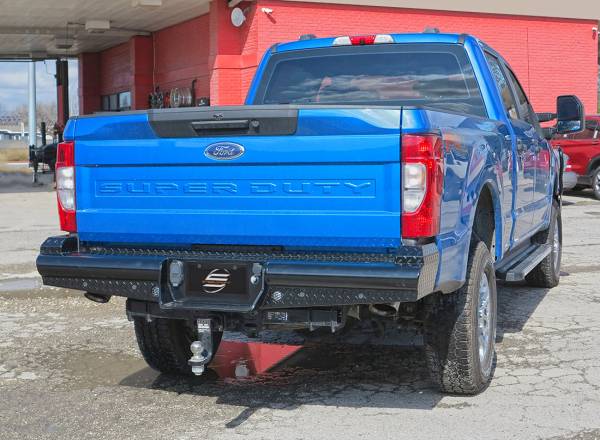 Steelcraft HD21380 2017-2022 Ford F250/F350 Super Duty HD Replacements Rear Bumper - BumperStock