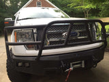 Hammerhead 600-56-0343 Ford F150 2009-2014 Front Winch Bumper with Full Brush Guard - BumperStock