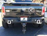 Hammerhead 600-56-0478 Dodge Ram 1500 2009-2018 Flush Mount Rear Bumper with Sensors - BumperStock