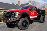 Hammerhead 600-56-0588 Ford F250/F350/F450/F550 2017-2022 Front Winch Bumper with Full Brush Guard - BumperStock