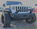 Hammerhead 600-56-0757 Jeep Wrangler JL 2018-2023 Stubby Front Winch Bumper Formed Guard - BumperStock