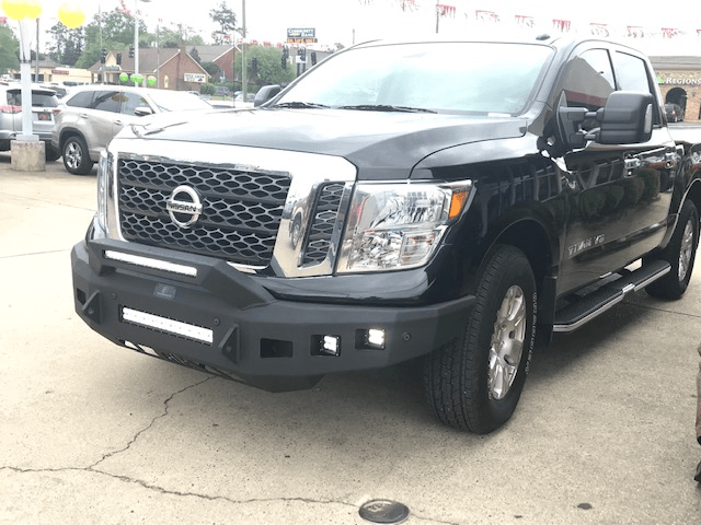 Hammerhead 600-56-0889 Nissan Titan 2016-2019 Front Non-Winch Bumper Formed Pre-Runner - BumperStock