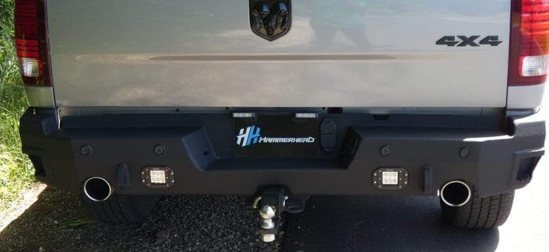 Hammerhead 600-56-0969 2019-2023 Ram 1500 Flush Mount Rear Bumper with Sensors - BumperStock