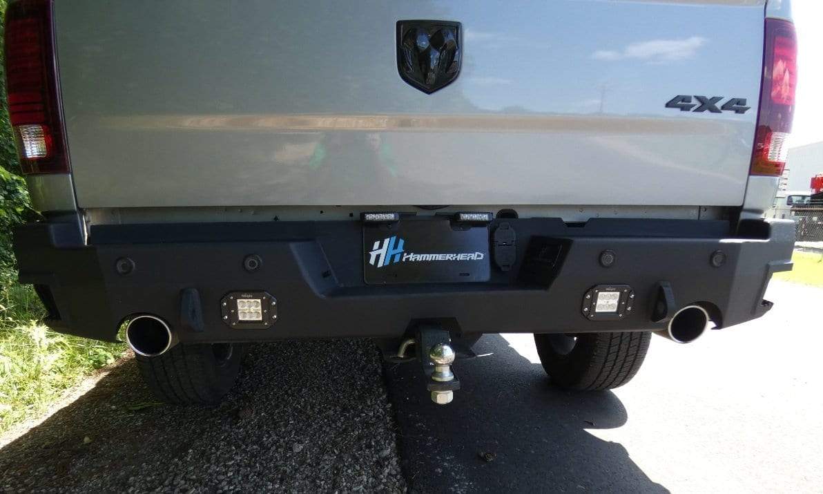 Hammerhead 600-56-0969 2019-2023 Ram 1500 Flush Mount Rear Bumper with Sensors - BumperStock