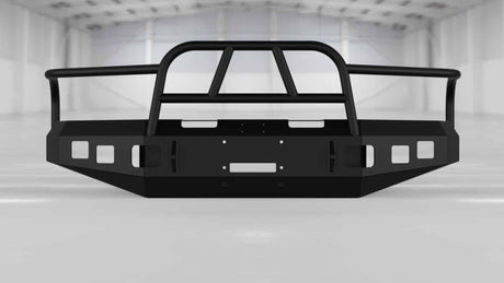 Hammerhead 600-56-0070 Dodge Ram 2500/3500 1994-2002 X-Series Front Winch Bumper Full Brushguard - BumperStock