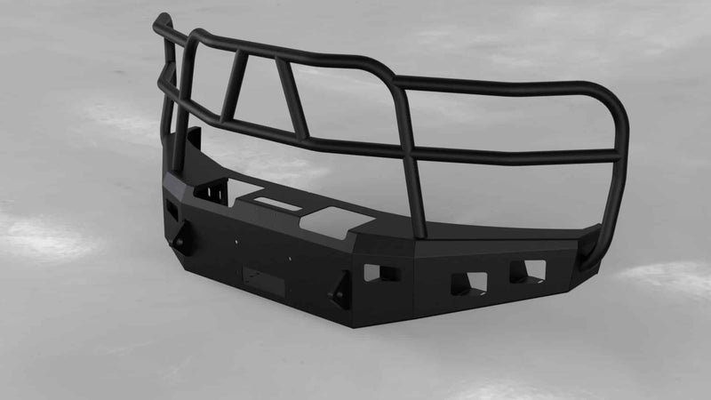Hammerhead 600-56-0588 Ford F250/F350/F450/F550 2017-2022 Front Winch Bumper with Full Brush Guard - BumperStock