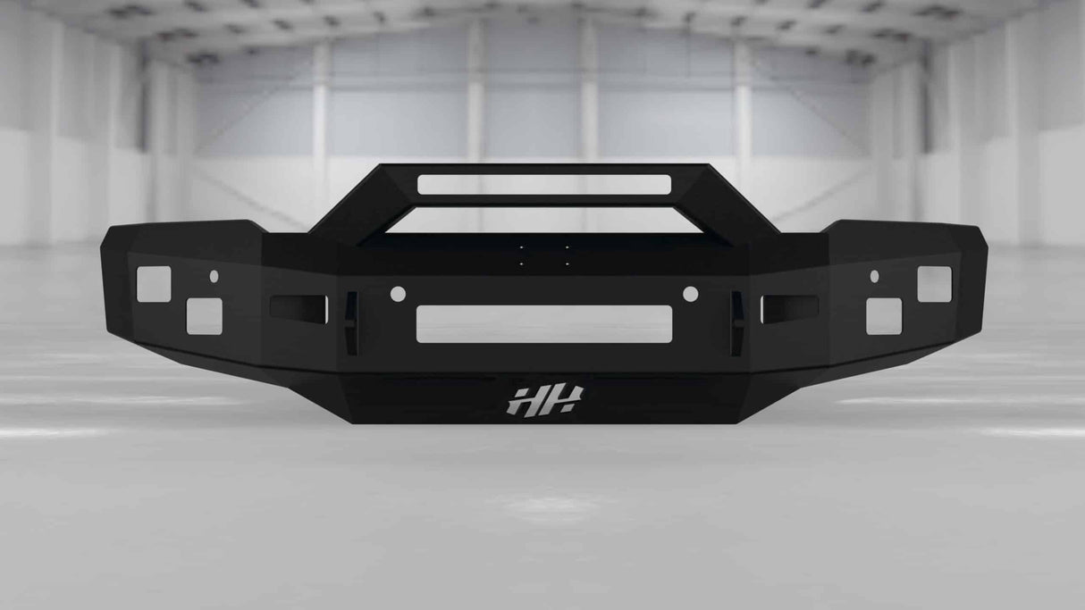Hammerhead 600-56-0894 2015-2019 Chevy Silverado 2500/3500 Front Non-Winch Bumper Formed Pre-Runner - BumperStock