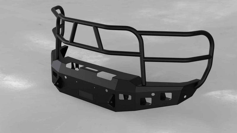 Hammerhead 600-56-1051 2021-2023 Ford F150 Front Winch Bumper with Full Brush Guard - BumperStock