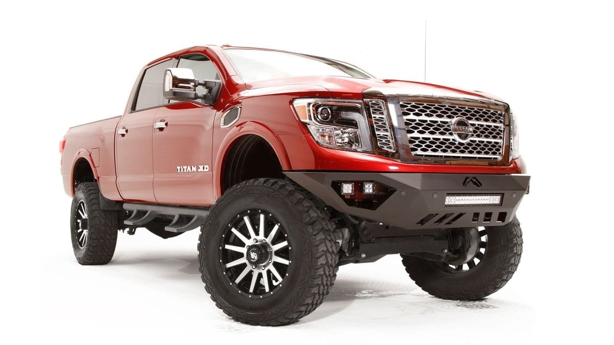 Fab Fours Nissan Titan Vengeance Front Bumper NT16 D3751 1