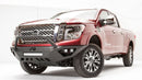Fab Fours NT16-D3752-1 Nissan Titan XD 2016-2020 Vengeance Front Bumper Pre-Runner Guard-BumperStock