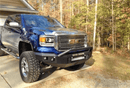 Road Armor 214R4B-NW 2014-2015 GMC Sierra 1500 Stealth Front Non-Winch Bumper Pre-Runner Guard-BumperStock