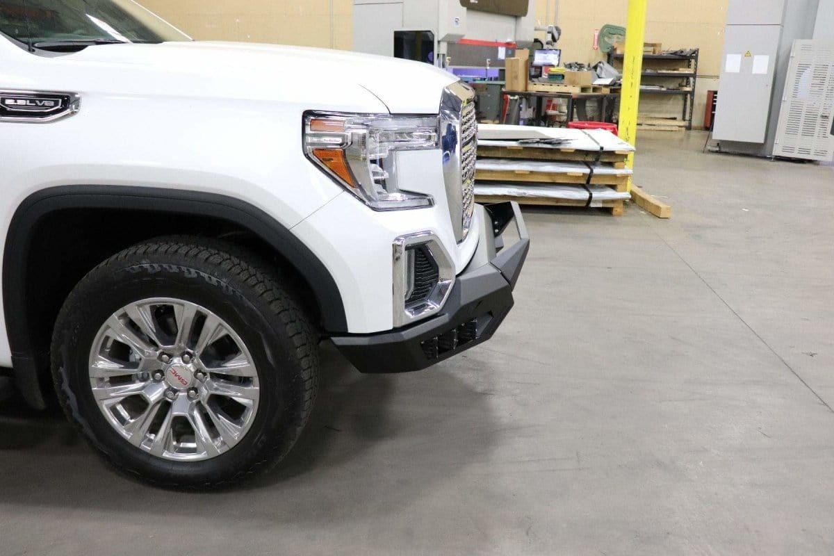 Road Armor 2191XF0B 2019-2021 GMC Sierra 1500 Spartan Front Bumper - BumperStock