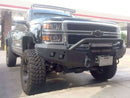 Road Armor 314R4B 2014-2015 Chevy Silverado 1500 Stealth Front Winch Bumper Pre-Runner Guard-BumperStock