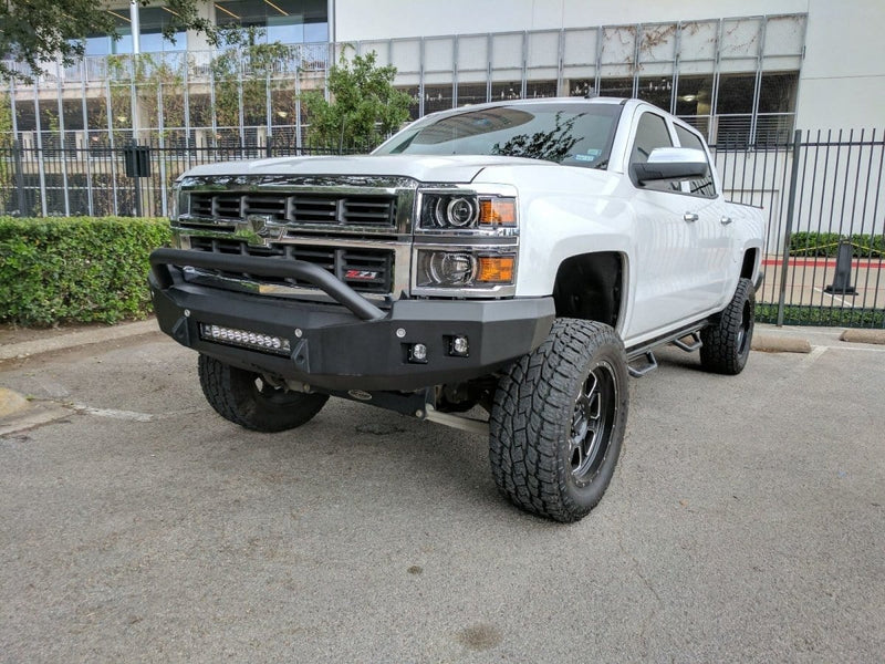 Front Bumper Cover Upper Replacement For 2014-2015 Chevy Silverado 1500 – Textured