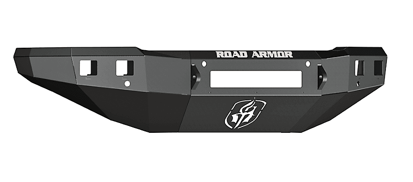 Road Armor 315R0B-NW 2015-2019 Chevy Silverado 2500/3500 Stealth Front Non-Winch Bumper Base Guard-BumperStock