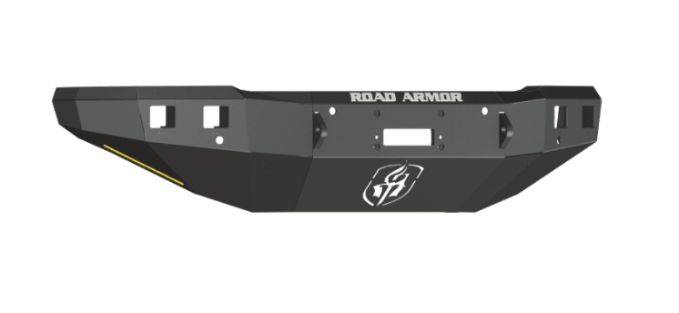Road Armor 315R0B 2015-2019 Chevy Silverado 2500/3500 Stealth Front Winch Bumper Base Guard-BumperStock