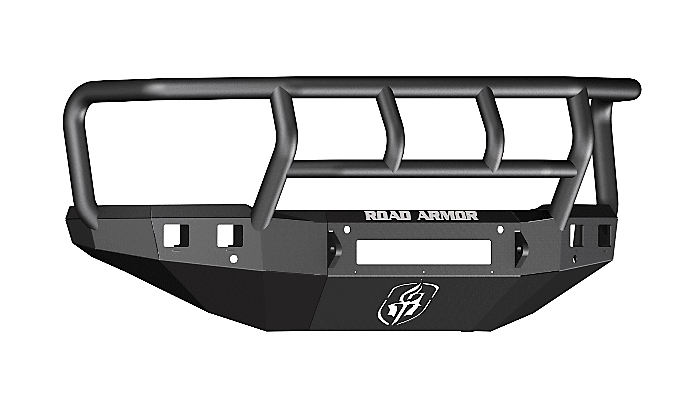 Road Armor 315R2B-NW 2015-2019 Chevy Silverado 2500/3500 Stealth Front Non-Winch Bumper Titan II Guard-BumperStock
