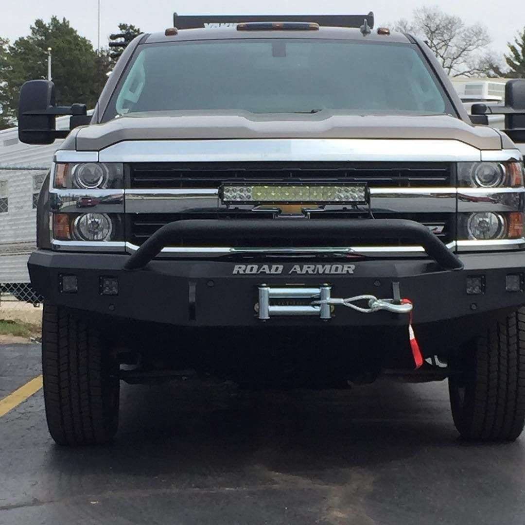 Road Armor Stealth 315R4B 2015-2019 Chevy Silverado 2500/3500 HD Winch ...