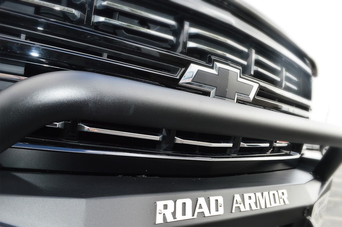 Road Armor 316R4B-NW 2016-2018 Chevy Silverado 1500 Stealth Front Non-Winch Bumper Pre-Runner Guard-BumperStock