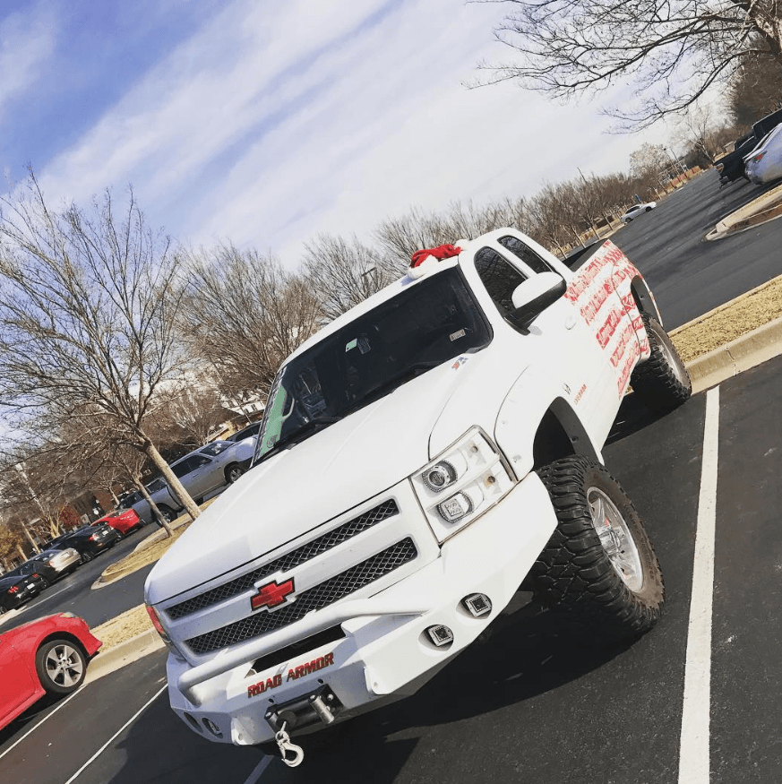 Road Armor 37704B 2008-2013 Chevy Silverado 1500 Stealth Front Winch Bumper Pre-Runner Guard-BumperStock