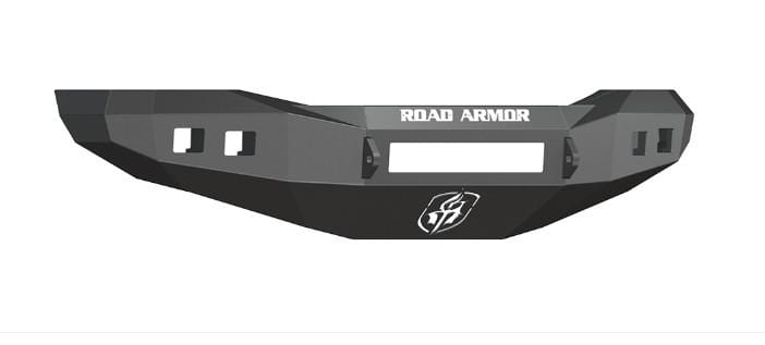 Road Armor 406R0B-NW 2006-2009 Dodge Ram 2500/3500/4500/5500 Stealth Front Non-Winch Bumper Base Guard-BumperStock