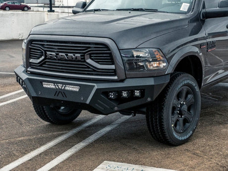 Road Armor 4162XF0B 2016-2018 Dodge Ram 2500/3500 Spartan Front Bumper - BumperStock