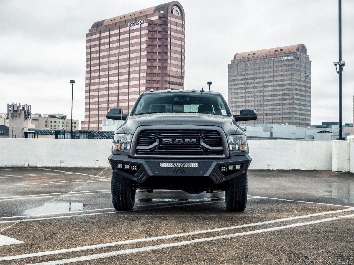 Road Armor 4162XF0B 2016-2018 Dodge Ram 2500/3500 Spartan Front Bumper - BumperStock