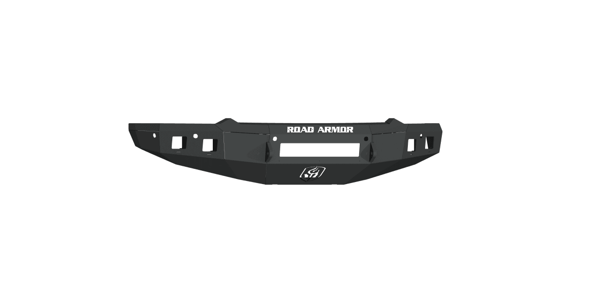 Road Armor 4191F0B-NW 2019-2021 Dodge Ram 1500 Stealth Front Non-Winch Bumper Base Guard - BumperStock