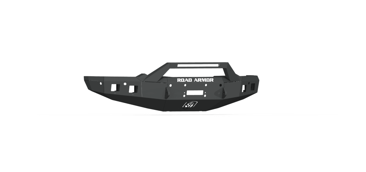 Road Armor 4191F3B 2019-2021 Dodge Ram 1500 Stealth Front Winch Bumper Sheet Metal Pre-Runner Guard - BumperStock