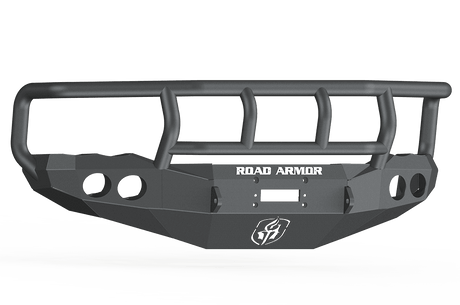 Road Armor 44032B 2002-2005 Dodge Ram 1500 Stealth Front Winch Bumper Titan II Guard-BumperStock