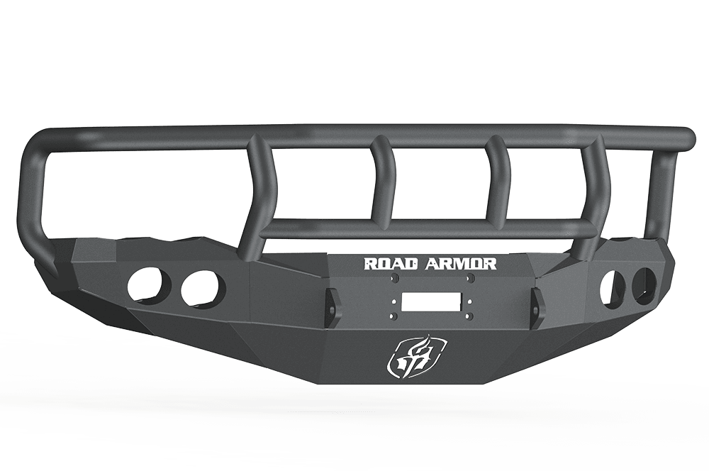Road Armor 44032B 2002-2005 Dodge Ram 1500 Stealth Front Winch Bumper Titan II Guard-BumperStock