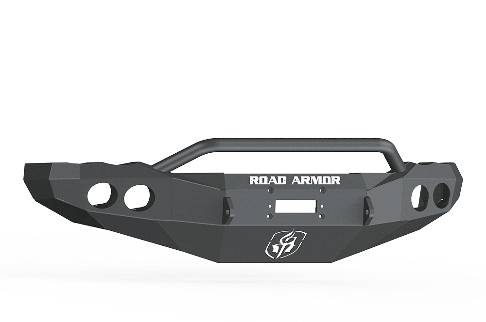 Road Armor 44034B 2002-2005 Dodge Ram 1500 Stealth Front Winch Bumper Pre-Runner Guard-BumperStock