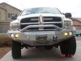 Road Armor 44034B 2002-2005 Dodge Ram 1500 Stealth Front Winch Bumper Pre-Runner Guard-BumperStock