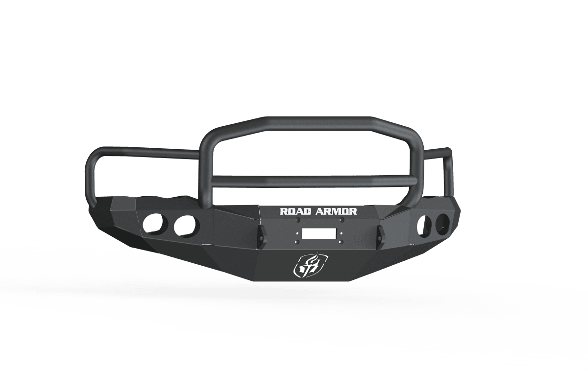 Road Armor 44045B 2003-2005 Dodge Ram 2500/3500 Stealth Front Winch Bumper Lonestar Guard-BumperStock