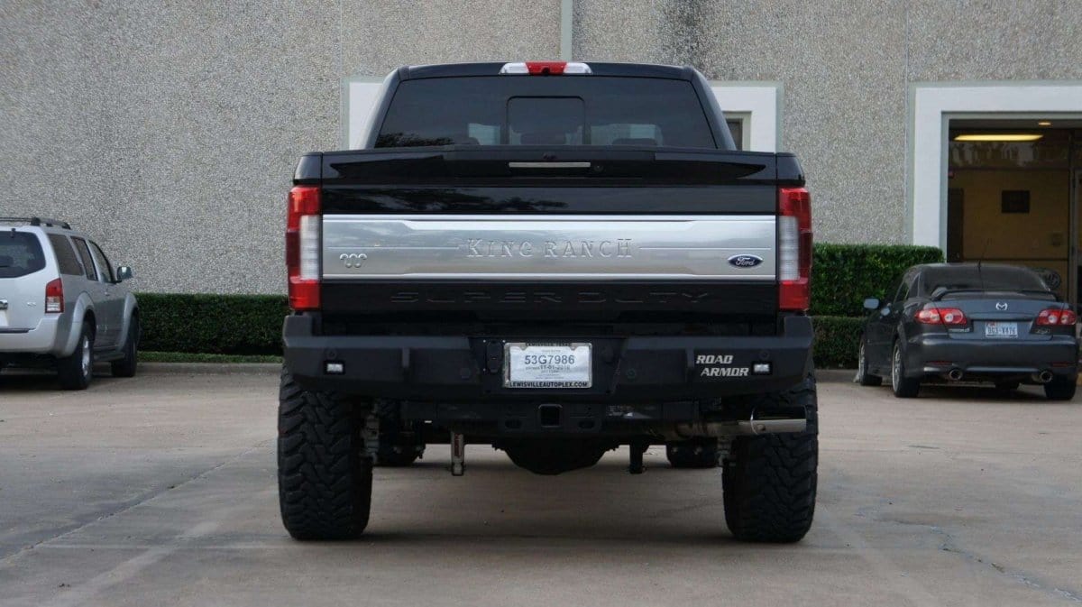 Road Armor 617RRB 2017-2021 Ford F250/F350/F450 Super Duty Stealth Rear Winch Bumper-BumperStock