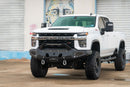 Road Armor Evolution 3202EF3B 2020-2023 Chevy Silverado 2500/3500 HD Sheet Metal Pre Runner Front Winch Bumper - BumperStock